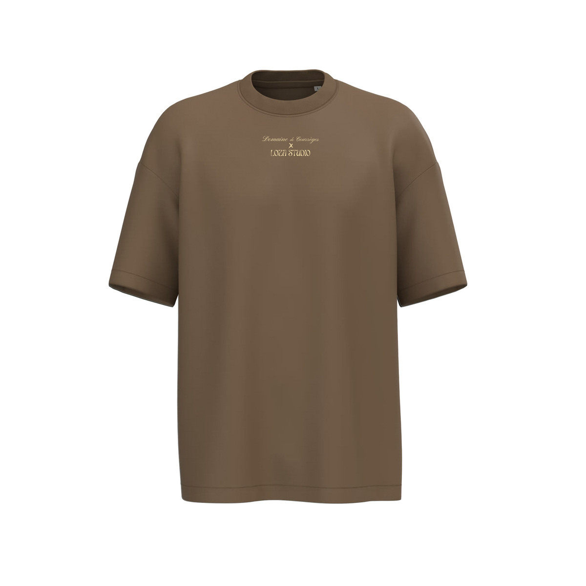 T-shirt Oversize Domaine de Courrèges X Loza Studio