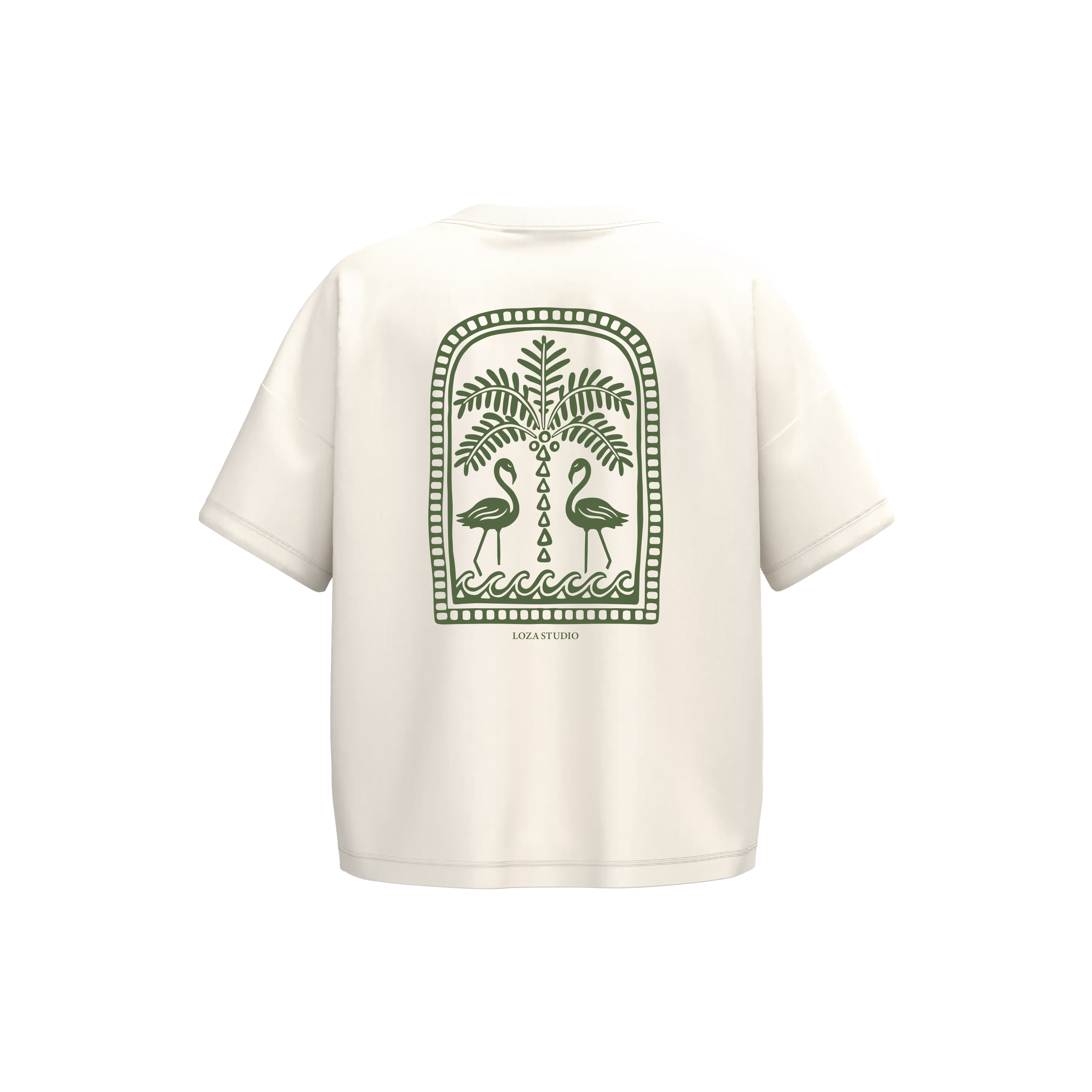 T-shirt Oversize Femme PALMIERS