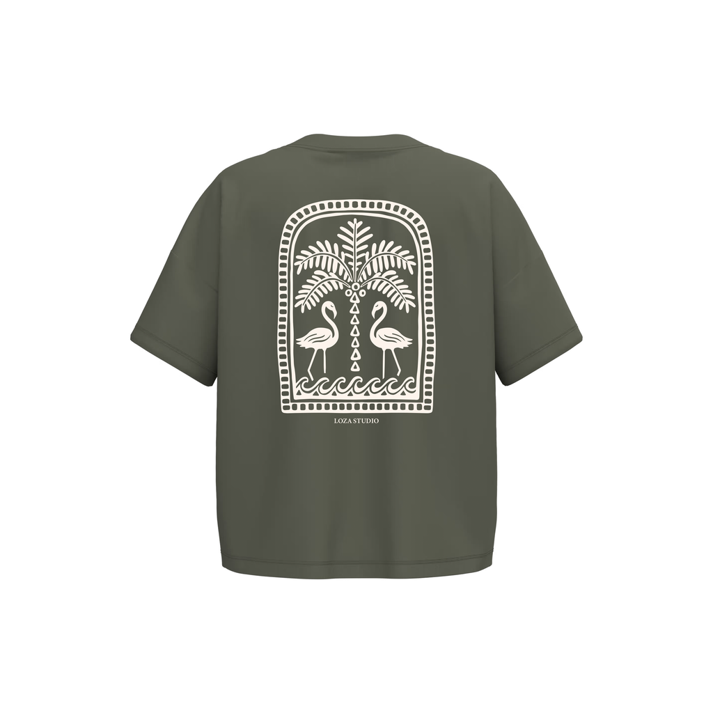 T-shirt Oversize Femme PALMIERS