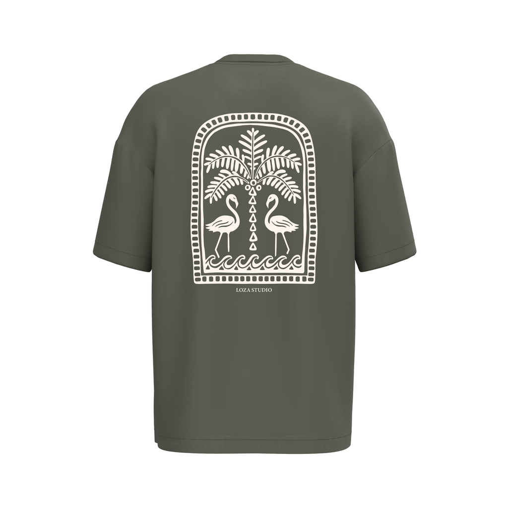 T-shirt Oversize Homme PALMIERS