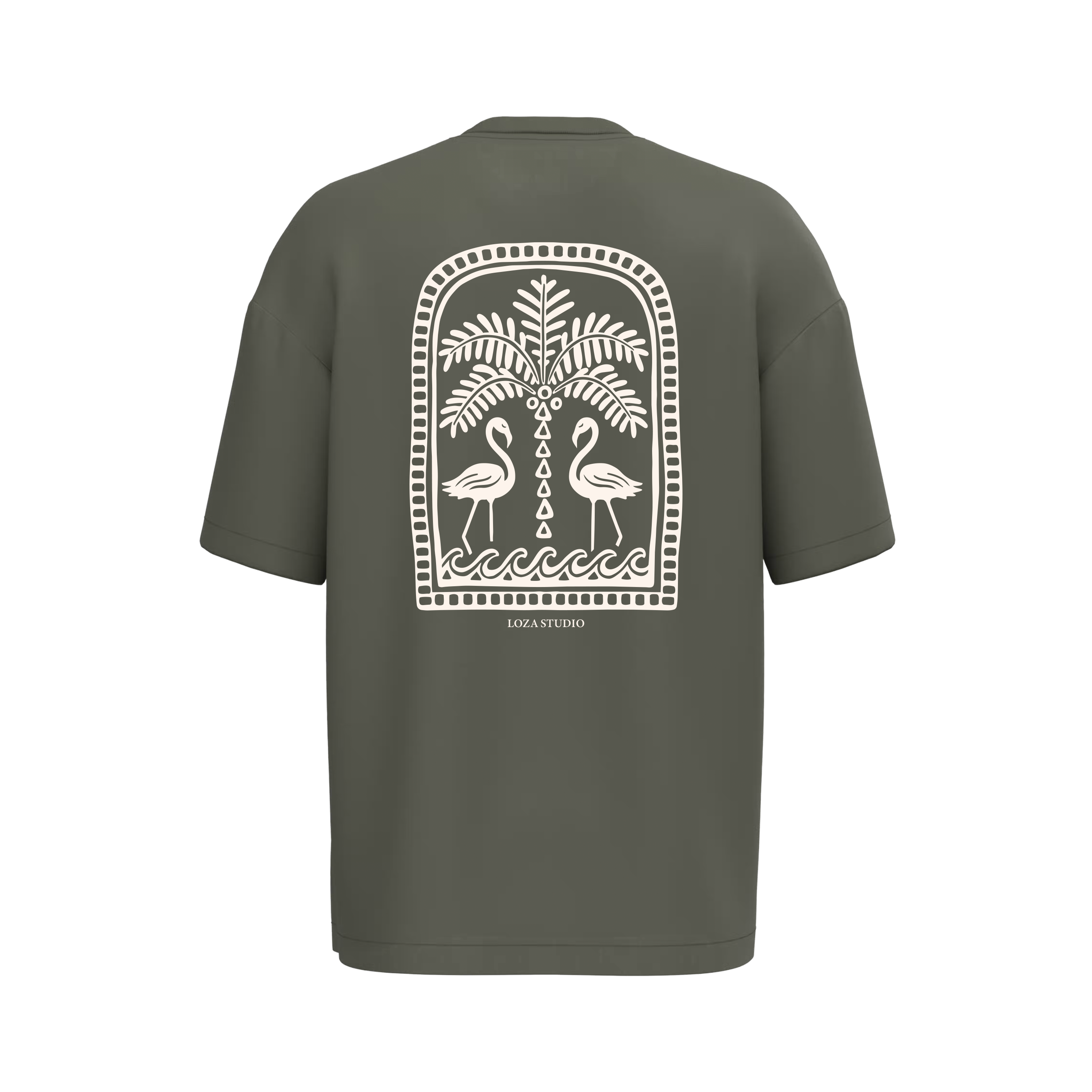 T-shirt Oversize Homme PALMIERS