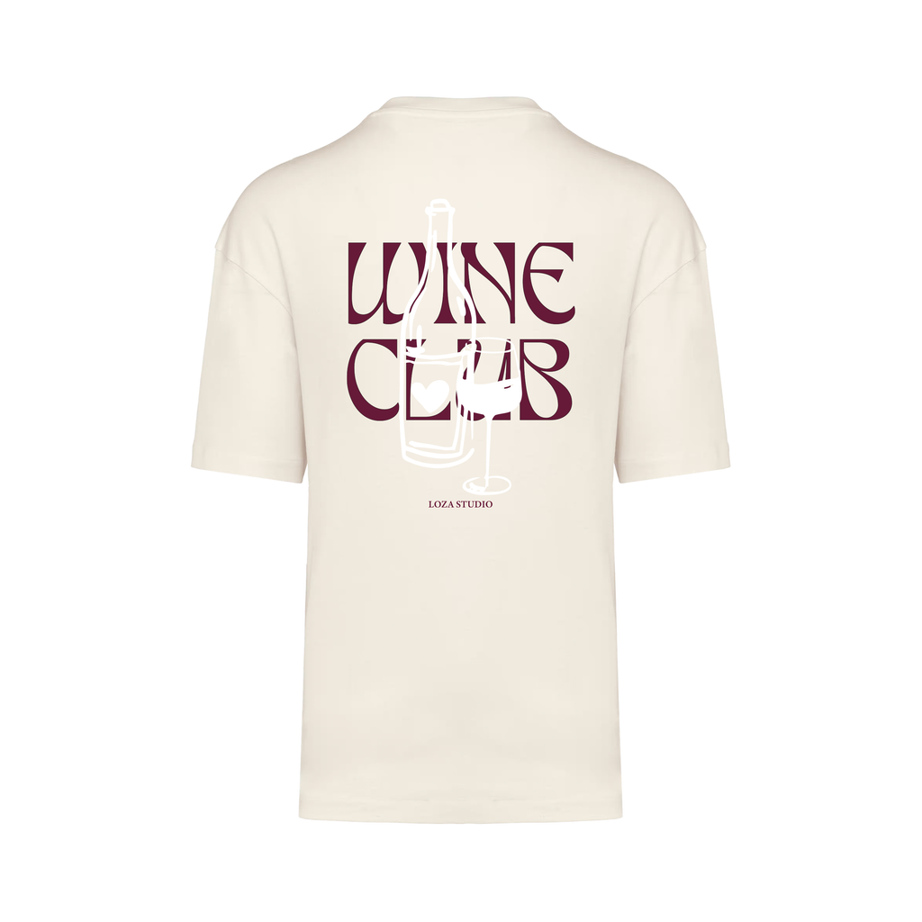T-shirt Oversize Homme WINE CLUB